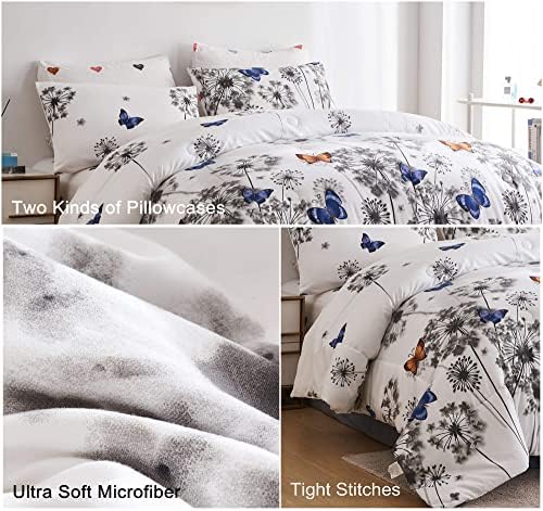 Reversible Twin Comforter Set with Sheets and Pillowcases