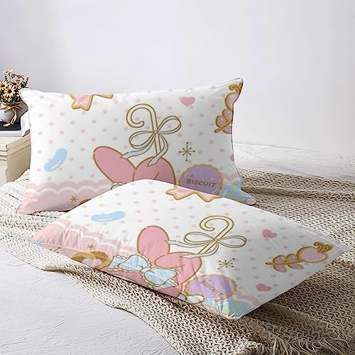 Ultra Soft Kids Comforter Set with Cartoon My Bunny Melody Pattern 1