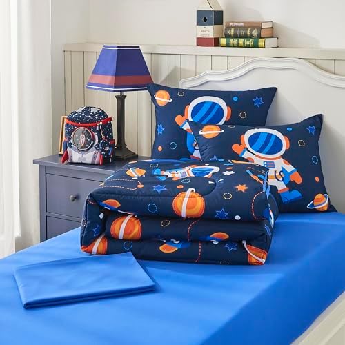 Seward Park Astronaut Navy Twin XL Bedding Set