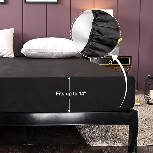 NTBED Waterproof Mattress Protector King Size Deep Pocket