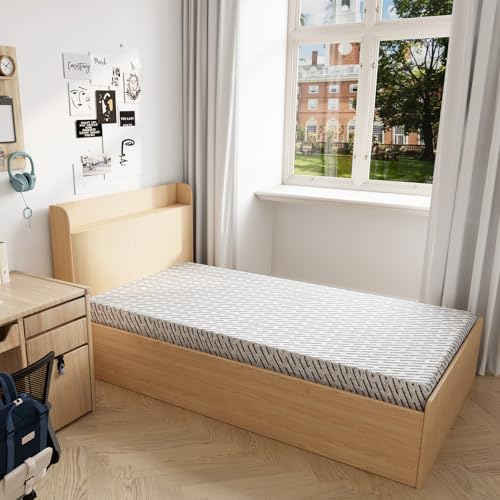 HOMRELEXA Bamboo Mattress Topper Twin XL 3 Inch Cooling Gel