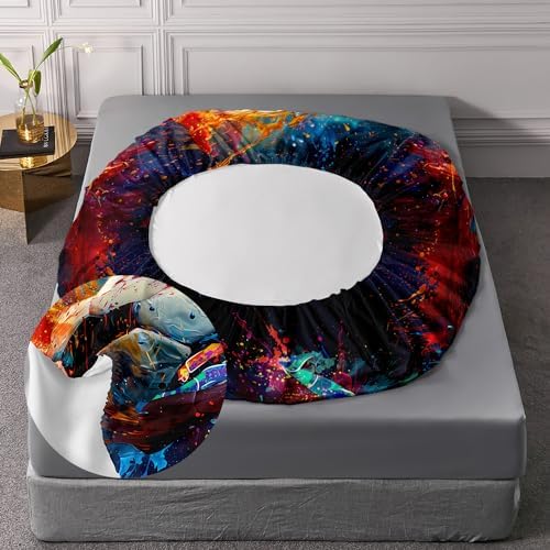 AILONEN Boys Soccer Fitted Sheet Set Twin Size