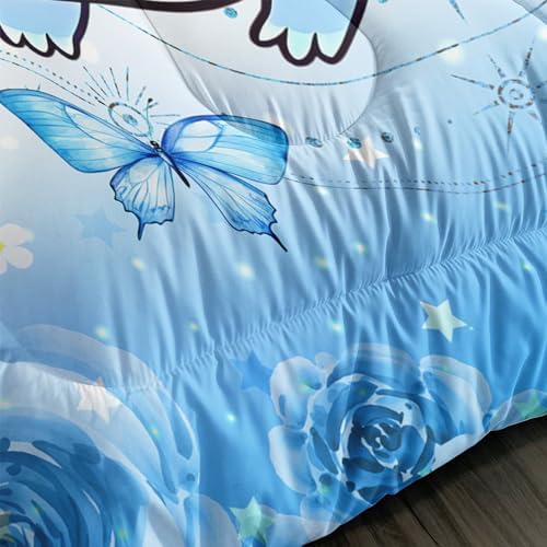 AILONEN Axolotl Kids Comforter Set Twin