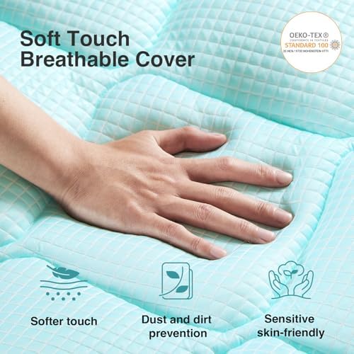 Novilla Cooling Mattress Topper Queen Size for Hot Sleepers