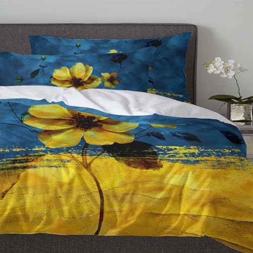 Boanket 3-Piece Queen Bedding Set with Zipper Corner Ties