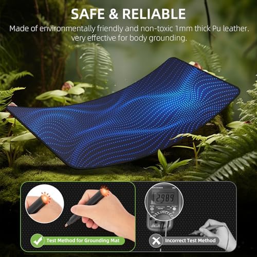 TWK Grounding Mat for Bed - Stress Relief and Sleep Improvement