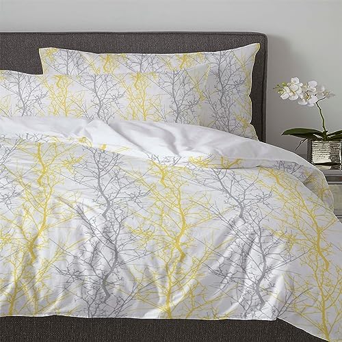 3-Piece Duvet Cover Set with Zipper and Corner Ties