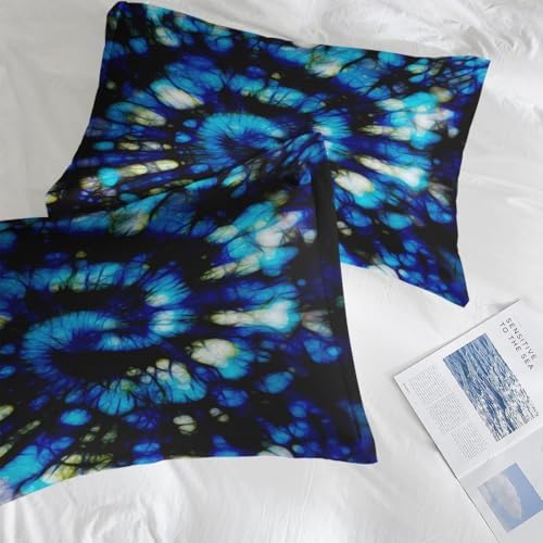 Pamnest Full Size Bed Sheet Set with Tie Dye Design 1