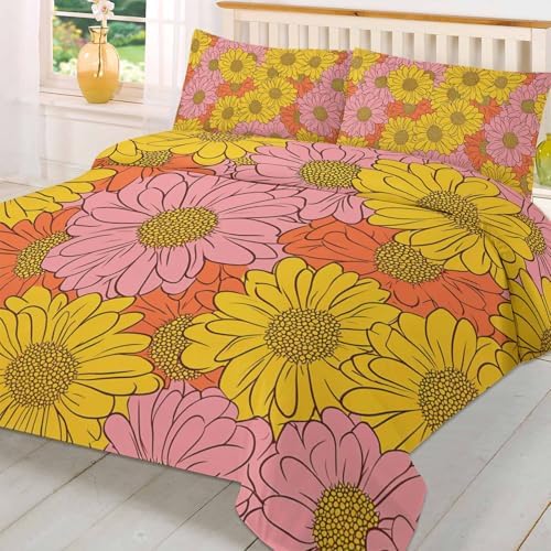 3-Piece Twin Bedding Set with Zipper Corner Ties 1