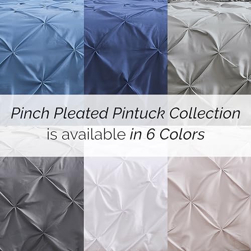 Southshore Fine Living Pinch Pleated Duvet Cover Twin Set