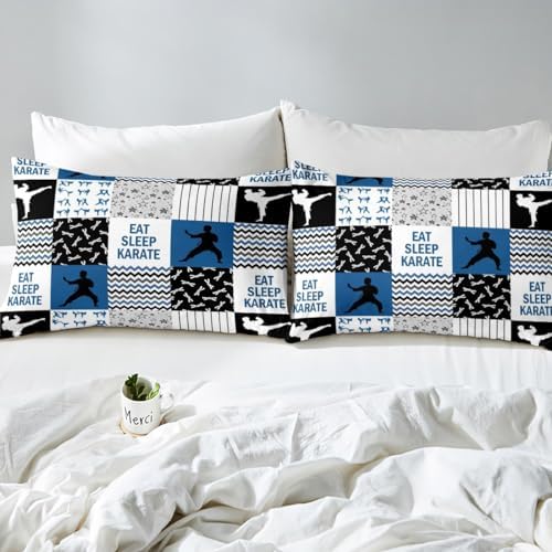 Castle Fairy Karate Fitted Sheet Twin Size