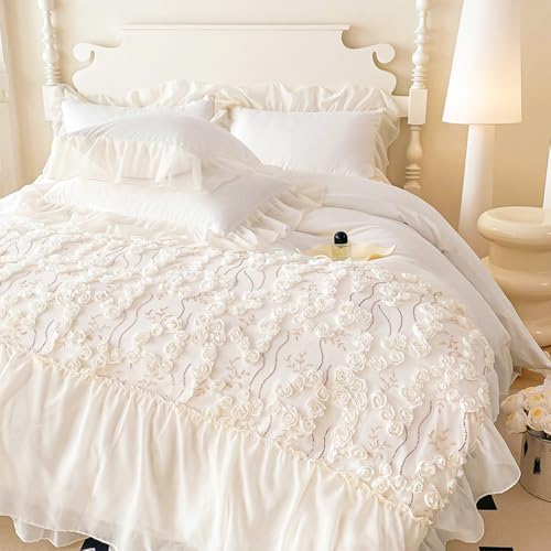 Mengersi Chic Ruffled Duvet Cover Set 1