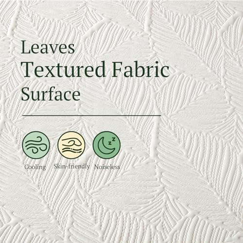 BEDLORE King Size Waterproof Mattress Protector with Breathable Noiseless Design