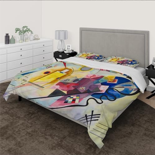 HOBBOY Cartoon Duvet Cover Set with Zipper 3pc Twin XL