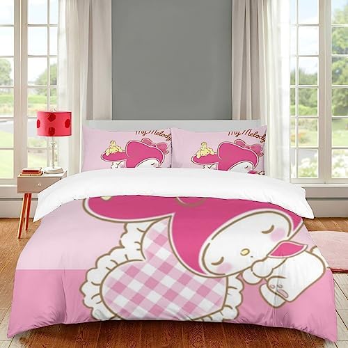 My Bunny Melody Sleep Duvet Cover Set - 3 Pieces - Twin-XL - 90x68