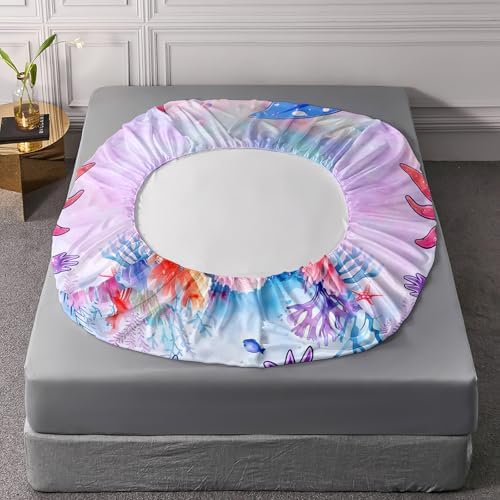 Cute Axolotl Bed Set Twin Fitted Sheet