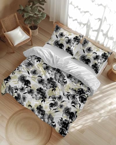 Boanket 3-Piece Queen Duvet Cover Set with Zipper