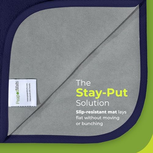 PeapodMats Waterproof Bed Mat - Reusable Breathable and Safe for Kids Adults