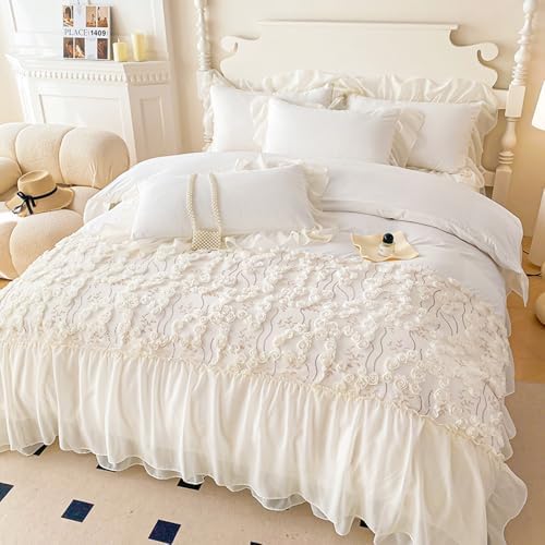 Mengersi Chic Ruffled Duvet Cover Set 1