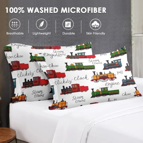 WeCozy Queen 4 Pcs Fitted Sheet Set with 14 Deep Pocket