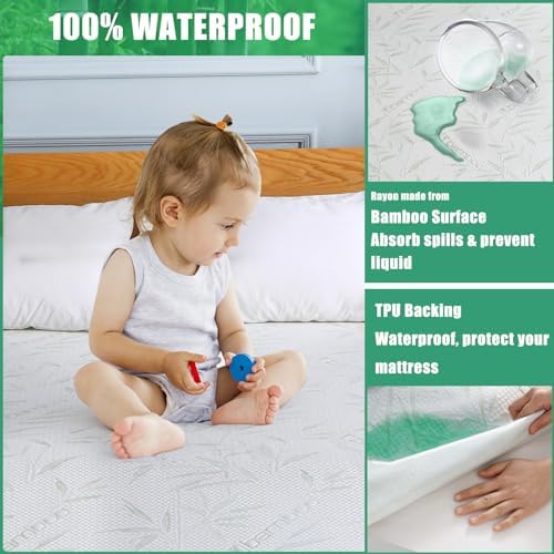 JamRest Waterproof Mattress Protector Twin XL Size