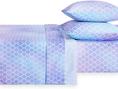 Wake In Cloud Mermaid Bed Sheets Set for Kids