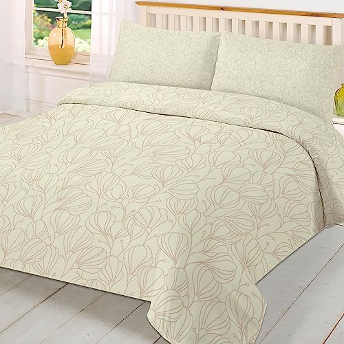 3-Piece Twin Bedding Set with Zipper Corner Ties
