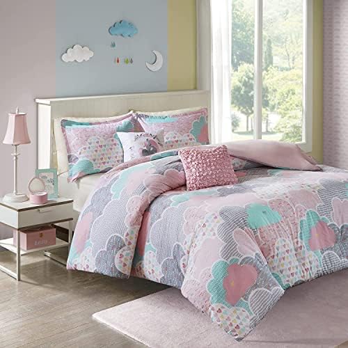 Urban Habitat Kids Cloud Pink Duvet Set 4 Piece