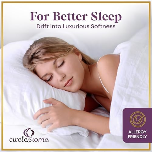 CirclesHome Full Size Mattress Topper - Plush Thick Fitted