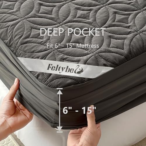 FELTYBED Waterproof Mattress Protector Twin Size 39x75 1