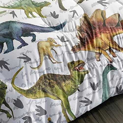 Jurassic Dinosaur Comforter Set Twin Size