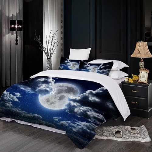 3D Print Duvet Cover Set California King With Zipper