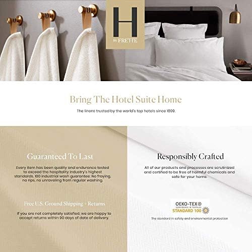 H by Frette Sateen Junior Suite Cal King Duvet Set