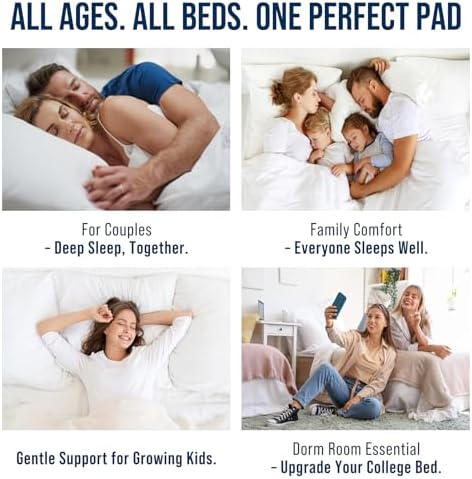 OLANLY Full Mattress Pad with Cooling Top