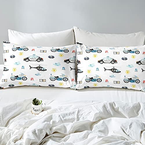 Feelyou Boys Airplane Bed Sheet Set Twin Size 2Pcs