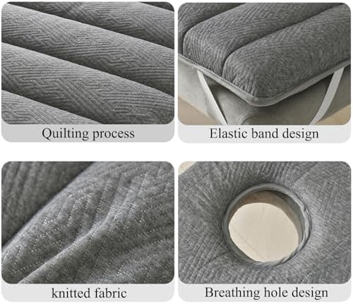 LDLCYCN 4cm Thick Memory Foam Mattress Topper for Massage Table