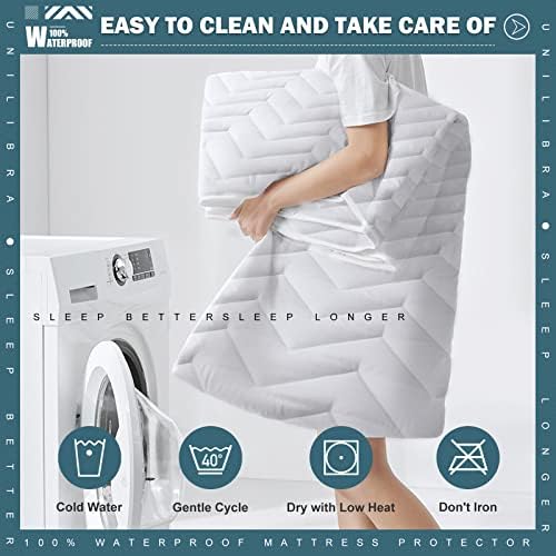 UNILIBRA Full Size Waterproof Mattress Protector Quilted