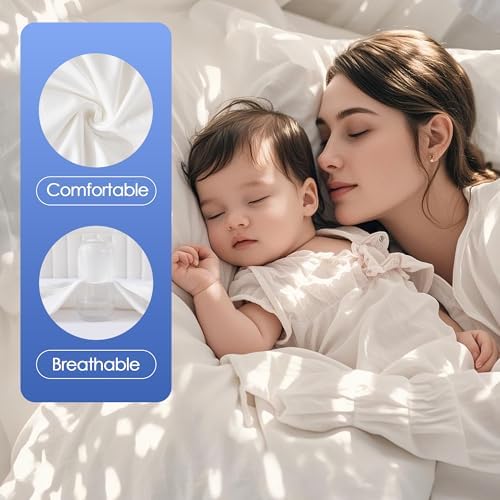 HALANS King Waterproof Mattress Protector Breathable Fitted Sheet