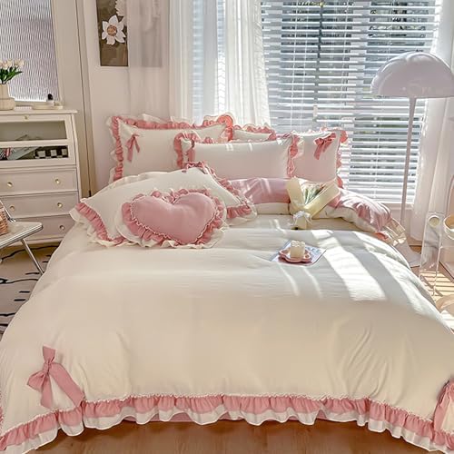 Princess Style Duvet Cover Set with Bow