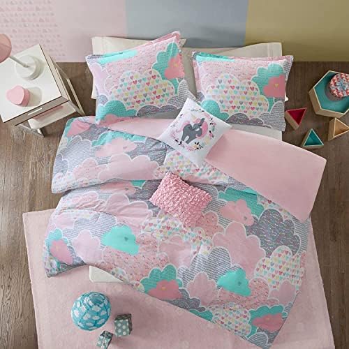 Urban Habitat Kids Cloud Pink Duvet Set 4 Piece