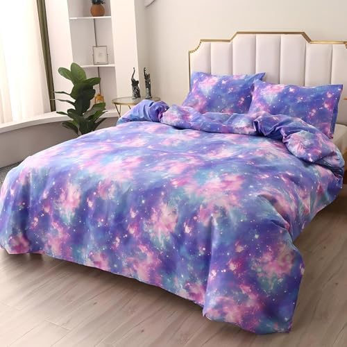 SDIII Galaxy Twin Duvet Cover Set with Pillowcases