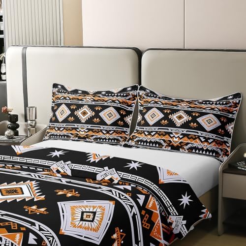 Erosebridal Natural Cotton Duvet Cover Set