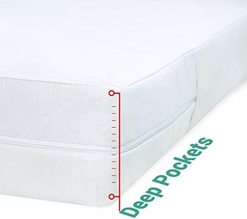 CrystalTowels Ultimate Zippered Mattress Protector 10 Year Warranty