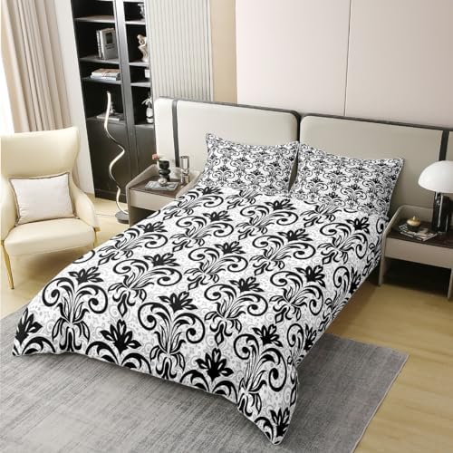 Feelyou 100 Cotton Duvet Cover Set Kids Retro