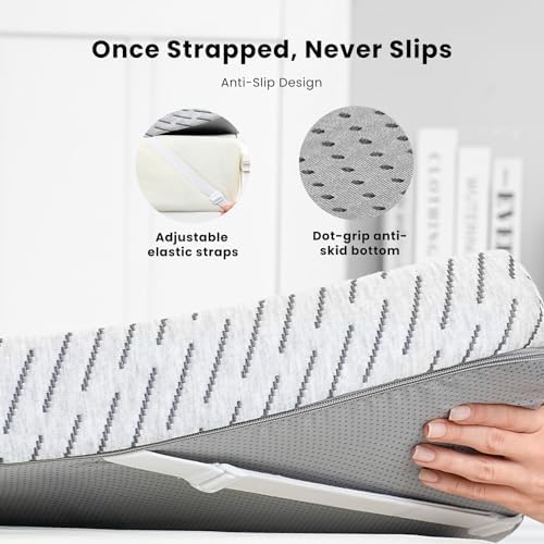 HOMRELEXA Bamboo Mattress Toppers 4 Inch Cooling Gel