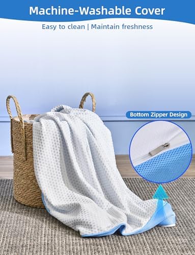 Grbsy 4 Inch Extra Firm Mattress Topper Full Size