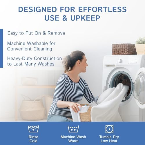 Four Seasons Essentials Twin Mattress Encasement Zippered Waterproof Protector