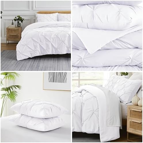 Southshore Fine Living Pinch Pleated Duvet Cover Twin Set