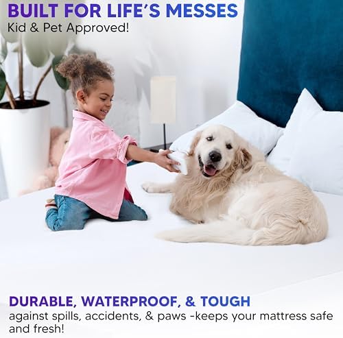 Full Size Zippered Mattress Encasement 16 Inch Deep