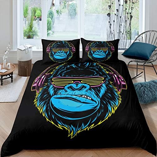 Feelyou 3D Print Duvet Cover Set for Kids and Adults